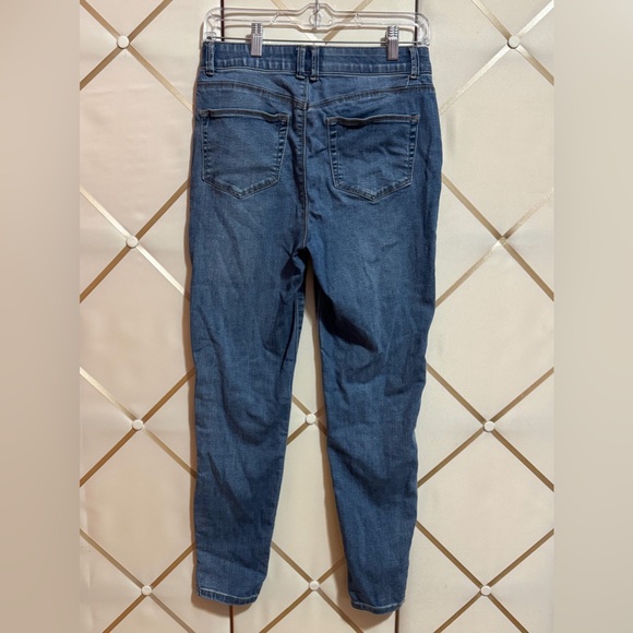 Knox Rose | Skinny Blue Jeans Blue Boho Design | Women’s 6 | EUC - Picture 2 of 3